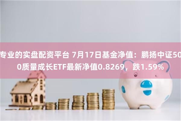专业的实盘配资平台 7月17日基金净值：鹏扬中证500质量成长ETF最新净值0.8269，跌1.59%