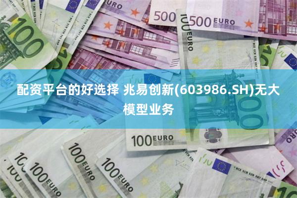 配资平台的好选择 兆易创新(603986.SH)无大模型业务
